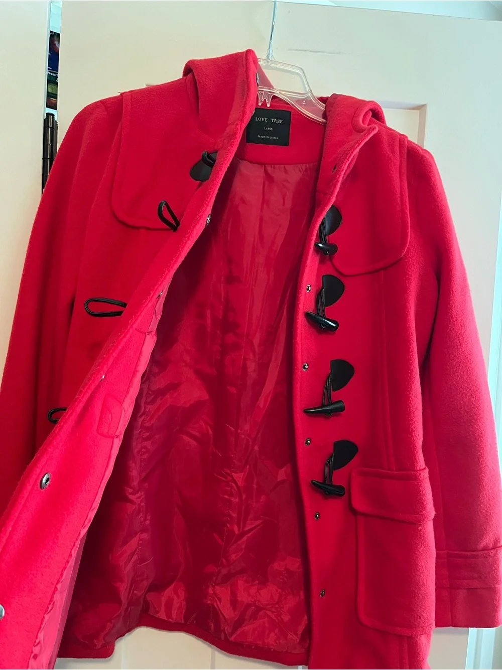 Love Tree bold red